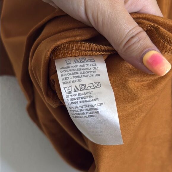 Shade Brown Quarter-Zip dolman Poncho- Size large - Picture 6 of 6